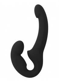 Черный безремневой страпон Share Lite - Fun Factory - купить с доставкой в Орле