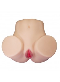 Телесный мастурбатор Julia с 2 любовными каналами - Baile - в Орле купить с доставкой