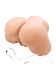 Телесный мастурбатор Olivia с 2 любовными отверстиями - Baile - в Орле купить с доставкой