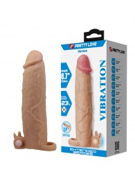 Телесная насадка на пенис Xerxes - 22 см. - Baile - в Орле купить с доставкой