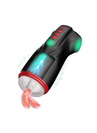 Интерактивный мастурбатор Raven с вакуумом, вибрацией и подсветкой - Shots Media BV - в Орле купить с доставкой