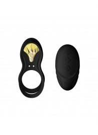 Черное эрекционное виброкольцо Bayek с пультом ДУ - Zalo - в Орле купить с доставкой