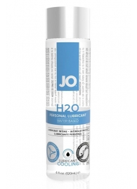 Охлаждающий лубрикант на водной основе JO Personal Lubricant H2O COOLING - 120 мл. - System JO - купить с доставкой в Орле