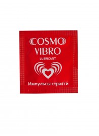 Пробник женского стимулирующего лубриканта на силиконовой основе Cosmo Vibro - 3 гр. - Биоритм - купить с доставкой в Орле
