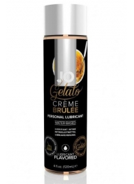 Лубрикант с ароматом крем-брюле JO GELATO CREME BRULEE - 120 мл. - System JO - купить с доставкой в Орле