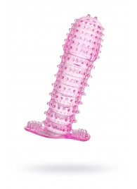 Гелевая розовая насадка с шипами - 12 см. - Toyfa Basic - в Орле купить с доставкой Гелевая розовая насадка с шипами - 12 см. - Toyfa Basic - в Орле купить с доставкой