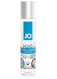 Возбуждающий лубрикант на водной основе JO Personal Lubricant H2O Warming - 30 мл. - System JO - купить с доставкой в Орле