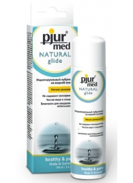 Нейтральный лубрикант на водной основе pjur MED Natural glide - 100 мл. - Pjur - купить с доставкой в Орле