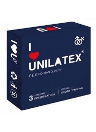 Ультрапрочные презервативы Unilatex Extra Strong - 3 шт. - Unilatex - купить с доставкой в Орле