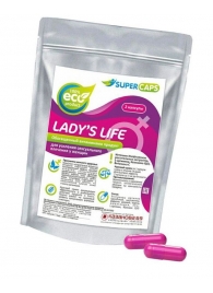 Возбуждающие капсулы Ladys Life - 2 капсулы (0,35 гр.) - SuperCaps - купить с доставкой в Орле