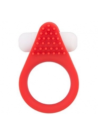 Красное эрекционное кольцо LIT-UP SILICONE STIMU RING 1 RED - Dream Toys - в Орле купить с доставкой