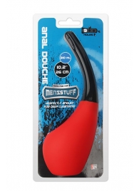 Анальный душ MENZSTUFF 310ML ANAL DOUCHE RED/BLACK - Dream Toys - купить с доставкой в Орле