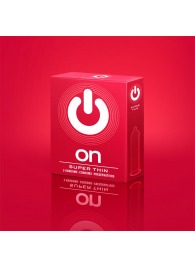 Супертонкие презервативы ON) Super Thin - 3 шт. - ON) - купить с доставкой в Орле