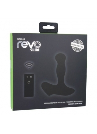 Чёрный перезаряжаемый массажёр предстательной железы NEXUS Revo Slim - Nexus Range - в Орле купить с доставкой