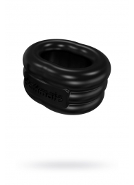 Чёрное эрекционное виброкольцо Stretch - Bathmate - в Орле купить с доставкой