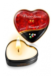 Массажная свеча с ароматом бубль-гума Bougie Massage Candle - 35 мл. - Plaisir Secret - купить с доставкой в Орле