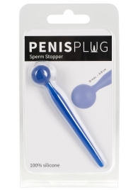 Синий уретральный стимулятор Penis Plug - 9,6 см. - Orion - купить с доставкой в Орле