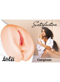 Мастурбатор с 2 тоннелями Satisfaction Gorgeous - Lola Games - в Орле купить с доставкой