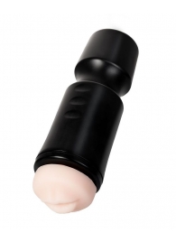 Мастурбатор-ротик A-Toys в черной колбе - A-toys - в Орле купить с доставкой