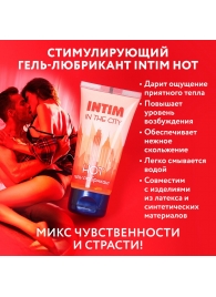 Стимулирующий гель-лубрикант Intim Hot - 60 гр. - Биоритм - купить с доставкой в Орле