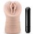 Телесный мастурбатор-вагина с вибропулей Ashley - Blush Novelties - в Орле купить с доставкой