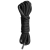 Черная веревка для бондажа Easytoys Bondage Rope - 5 м. - Easy toys - купить с доставкой в Орле
