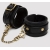 Черные оковы на ноги Bound to You Faux Leather Ankle Cuffs - Fifty Shades of Grey - купить с доставкой в Орле