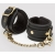 Черные наручники Bound to You Faux Leather Wrist Cuffs - Fifty Shades of Grey - купить с доставкой в Орле