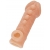 Телесная закрытая насадка с шишечками Cock Sleeve Size S - 13,8 см. - KOKOS - в Орле купить с доставкой