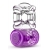 Фиолетовое эрекционное виброкольцо One Night Stand Vibrating C-Ring - Blush Novelties - в Орле купить с доставкой