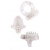 Набор из 3 прозрачных эрекционных колец с вибрацией Teasers Ring Kit - Chisa - в Орле купить с доставкой