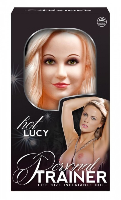 Надувная кукла с вибрацией и 2 любовными отверстиями Hot Lucy Lifesize Love Doll - NMC - в Орле купить с доставкой