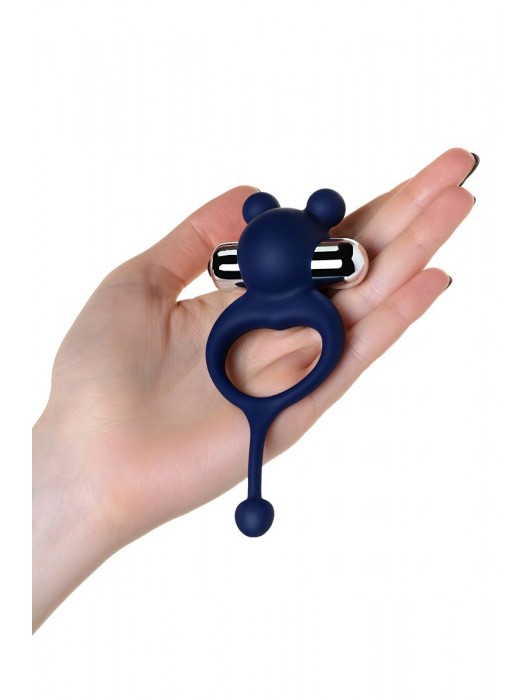 Синее виброкольцо с хвостиком JOS MICKEY - JOS - в Орле купить с доставкой