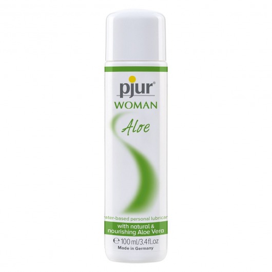 Лубрикант на водной основе pjur WOMAN Aloe - 100 мл. - Pjur - купить с доставкой в Орле