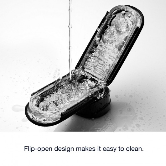 Черный мастурбатор Flip Zero - Tenga - в Орле купить с доставкой