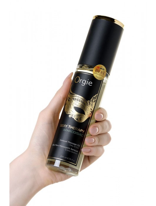 Минеральное массажное масло Orgie Sexy Therapy Afrodisiac - 200 мл. - ORGIE - купить с доставкой в Орле