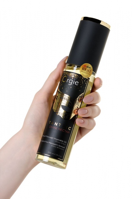 Растительное массажное масло Orgie Tantric Divine Nectar - 200 мл. - ORGIE - купить с доставкой в Орле
