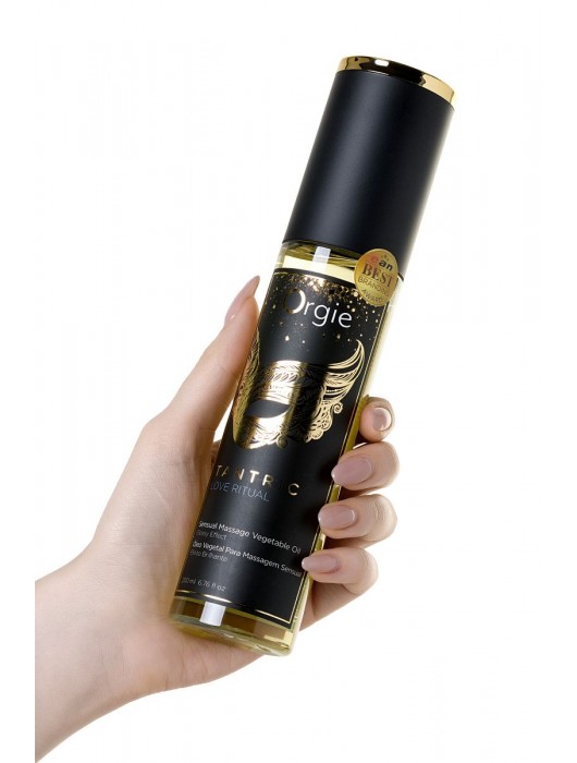 Растительное массажное масло Orgie Tantric Love Ritual - 200 мл. - ORGIE - купить с доставкой в Орле