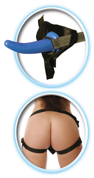 Женский страпон для анальной стимуляции партнёра Beginner s Strap-On for Him - 11,5 см. - Pipedream - купить с доставкой в Орле