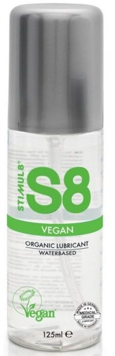 Веганский лубрикант на водной основе S8 Vegan Lube - 125 мл. - Stimul8 - купить с доставкой в Орле Веганский лубрикант на водной основе S8 Vegan Lube - 125 мл. - Stimul8 - купить с доставкой в Орле