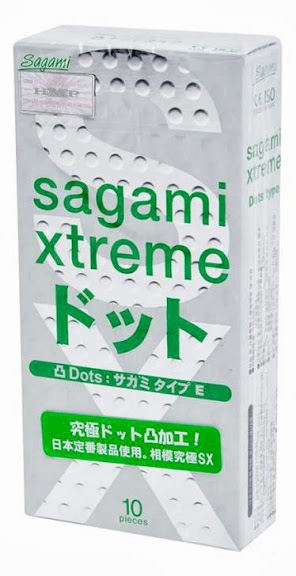 Презервативы Sagami Xtreme Type-E с точками - 10 шт. - Sagami - купить с доставкой в Орле