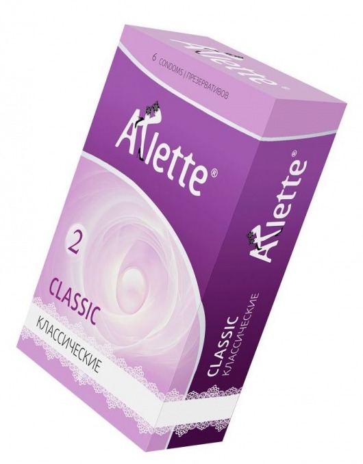 Классические презервативы Arlette Classic - 6 шт. - Arlette - купить с доставкой в Орле