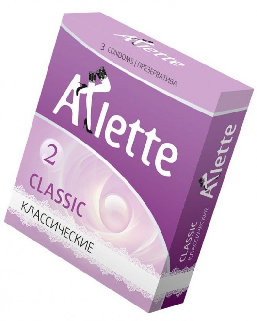 Классические презервативы Arlette Classic - 3 шт. - Arlette - купить с доставкой в Орле