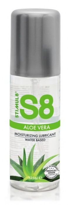 Лубрикант на водной основе S8 Aloe Vera Lube - 125 мл. - Stimul8 - купить с доставкой в Орле