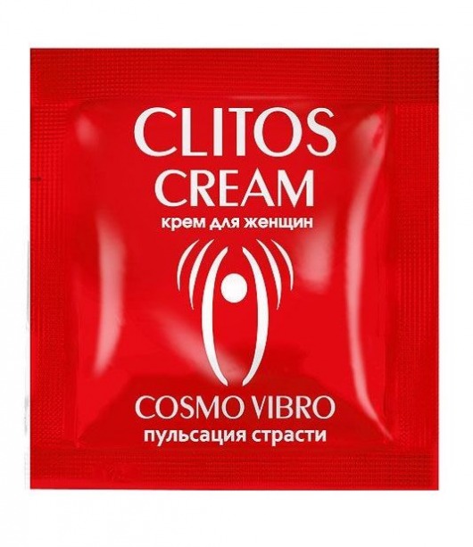 Пробник возбуждающего крема для женщин Clitos Cream - 1,5 гр. - Биоритм - купить с доставкой в Орле