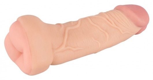 Телесная насадка-мастурбатор 2-in-1 Extension Masturbator - 21 см. - Orion - в Орле купить с доставкой