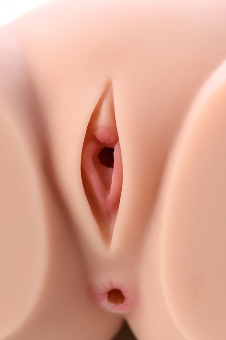 Мастурбатор-полуторс Cherry с вибрацией и двумя любовными тоннелями - KOKOS - в Орле купить с доставкой