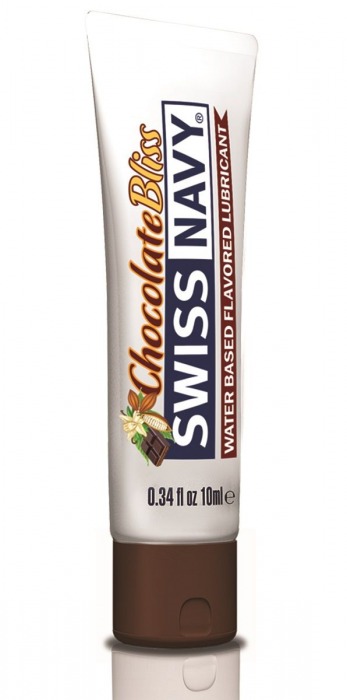 Лубрикант с ароматом шоколада Swiss Navy Chocolate Bliss Lube - 10 мл. - Swiss navy - купить с доставкой в Орле