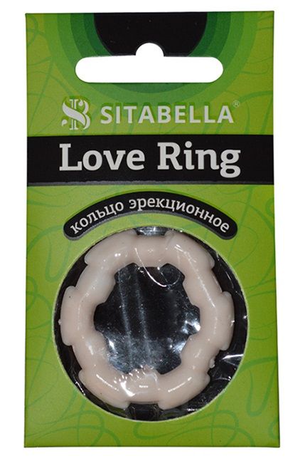 Фигурное эрекционное кольцо из киберкожи - Sitabella - в Орле купить с доставкой