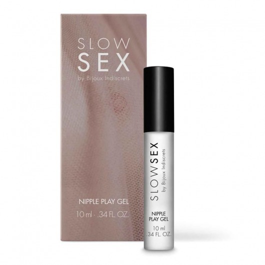 Возбуждающий гель для сосков Slow Sex Nipple Play Gel - 10 мл. - Bijoux Indiscrets - купить с доставкой в Орле